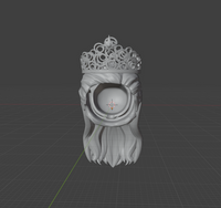 CUSTOM RESIN Hair 046 - Glinda