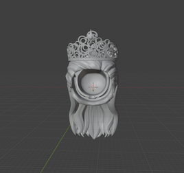 CUSTOM RESIN Hair 046 - Glinda