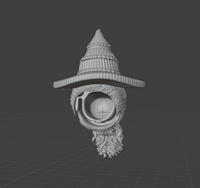 CUSTOM RESIN Hair 048 - Elphaba