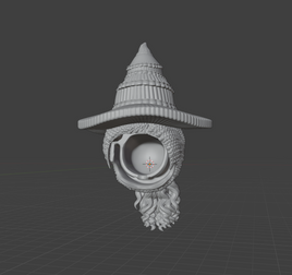 CUSTOM RESIN Hair 048 - Elphaba