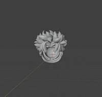 CUSTOM RESIN Hair 049 - Okarun