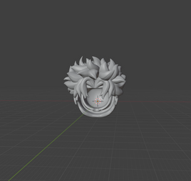 CUSTOM RESIN Hair 049 - Okarun