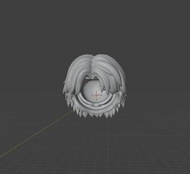 CUSTOM RESIN Hair 050 - Dante