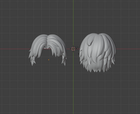 CUSTOM RESIN Hair 050 - Dante