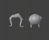 CUSTOM RESIN Hair 051 - Splatoon 1