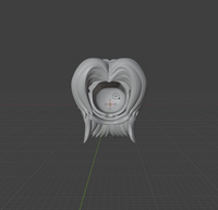 CUSTOM RESIN Hair 055 - Romance