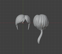 CUSTOM RESIN Hair 056 - Yaten