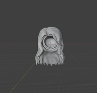 CUSTOM RESIN Hair 057 - Luna Lovegood