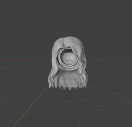 CUSTOM RESIN Hair 057 - Luna Lovegood