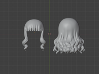 CUSTOM RESIN Hair 058 - Tomoyo