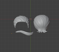 CUSTOM RESIN Hair 060 - Taiki