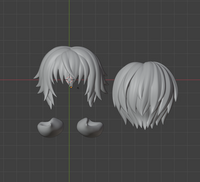 CUSTOM RESIN Hair 071 - Ikuto Tsukiyomi
