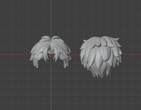 CUSTOM RESIN Hair 076 - Shion