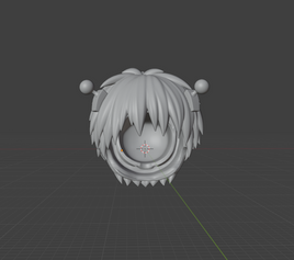 CUSTOM RESIN Hair 077 - Saiki Kusuo