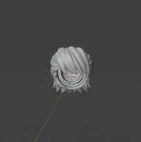 CUSTOM RESIN Hair 079 - Kotetsu