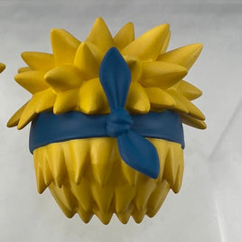 1524 *-Minato's Spiky Hair with Headband BACKPIECE ONLY
