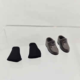 ND129 -Kiro (Zhou Qilou): If Time Flows Back Ver. Brown Loafers with Socks
