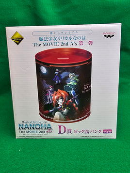 Banpresto Nanoha 2nd movie D prize coin bank