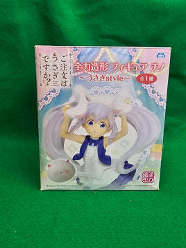 is The Order a Rabbit??: Chino Kafuu Zenryoku Zokei Figure (Rabbit Style)