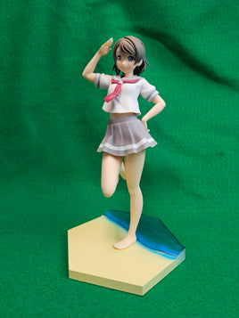 Love Live Sunshine PVC Figure Set You Watanabe School Uniform FuRyu Sega Japan