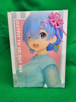 TAITO ReZero Rem outfit to go prize figure