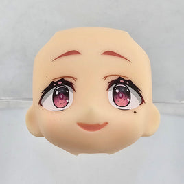 1849-3 -Sasaki Saku's Surprised, Eyebrow Raised Smile