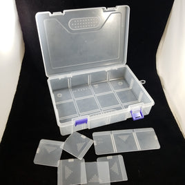 Figure Storage Case #2 (6.5" x 9" x 2" with dividers)