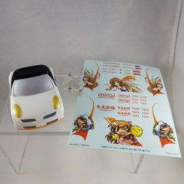 271 -Mirai's Car with Mint Stickers and Stand Support (Option 1)