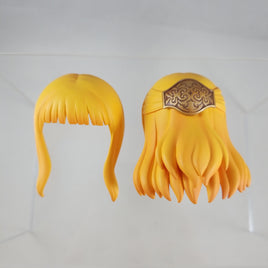 1257 -Lady Rhea's Hair with Large Hairclasp