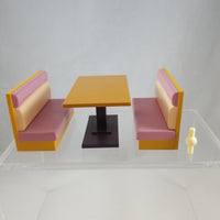 Playset #5 -Wagnaria (Working) Set A Restaurant Seating Area (Booth & Table)