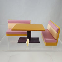 Playset #5 -Wagnaria (Working) Set A Restaurant Seating Area (Booth & Table)