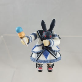 264 -Renne's Gothic Dress Body Holding Ice Cream Cone and Holding Bunny