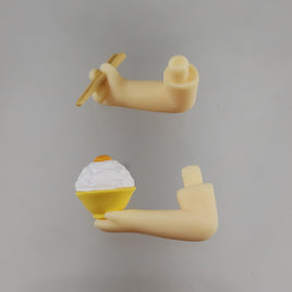 1411 -Hinata's: New Karasuno Vers. Raw Egg Over Rice with Chopsticks