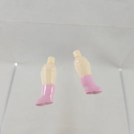 72 -Otome's Pink Rain Boots Legs