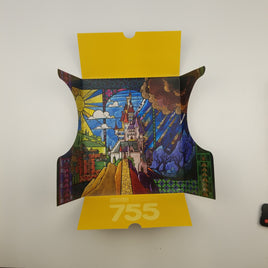 755 -Belle's Stained Glass Background