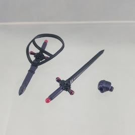 766 -Avenger/Jeanne d'Arc Sword and sheathed sword with belt