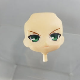 258-3 -Saber Glaring (Eyes Narrowed) Faceplate