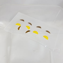 102 -Tsumugi's Radish Eyebrow Stickers
