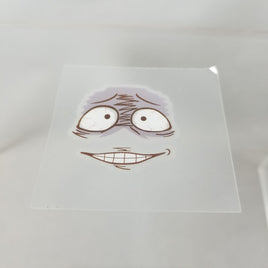 637-6 -Faceplate Stickers Blood Shot Eyes & Grin