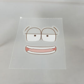 637-5 -Faceplate Stickers Half-Lidded Eyes