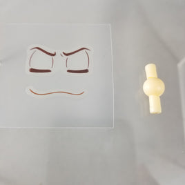 624-3 -Karamatsu's Closed Eye Face Sticker