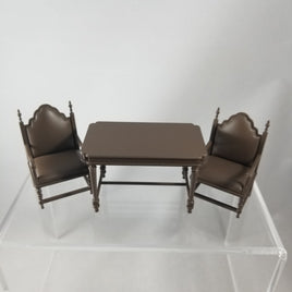 Playset 4B European Room: Dining Table with 2 Chairs