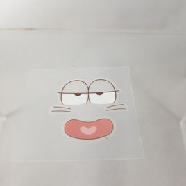 638-3 -Matsuno's Cat-Like Face Sticker