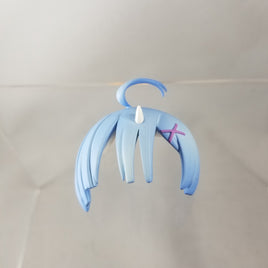 663 -Rem's Hair, Oni with Horn Front-Piece Only