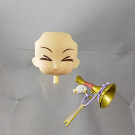 337-2 -Irine's Blowing a Trumpet Faceplate & Horn