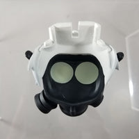 597 -Clear's Gas Mask with Hair Front