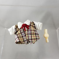 [ND26] Doll: White Rabbit's Shirt with Attached Vest