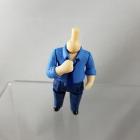Nendoroid More: Dress Up Suits 02 - Male Blue Shirt with Almond Milk & Cinnamon Hands