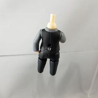 Nendoroid More: Dress Up Suits 02 - Male Black Vest Suit with Cream & Cinnamon Hands