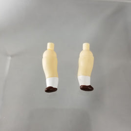 Unknown Nendoroid Leg Lot 5- Brown Shoe, White Sock Legs